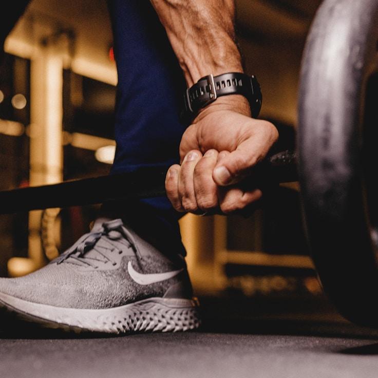 Group fitness class in a modern studio setting